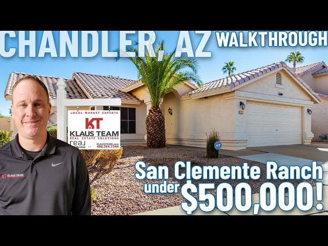 Inside Tour of $499,900 Home in Chandler, Arizona