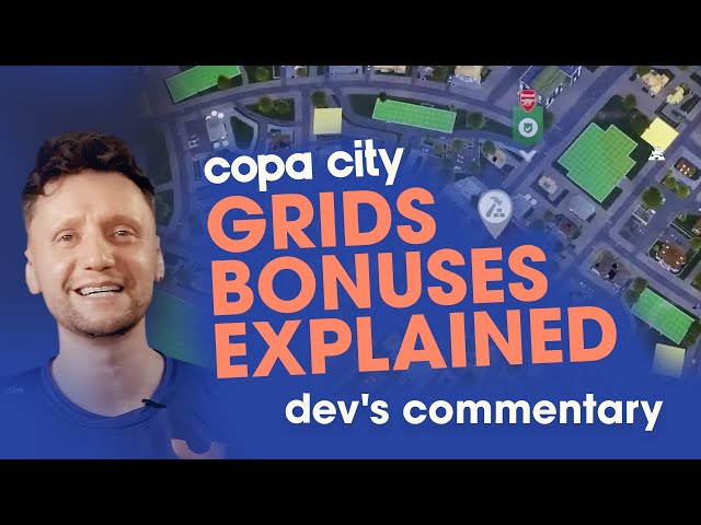 Copa City Gameplay - Grids bonuses explained