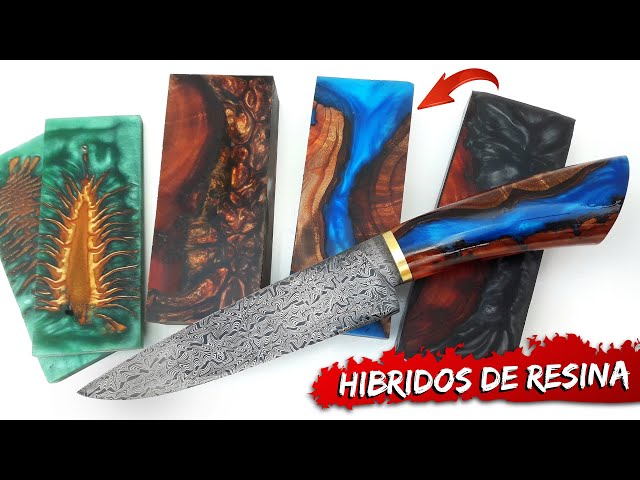 How to make HYBRIDS of EPOXY RESIN for KNIFE scales