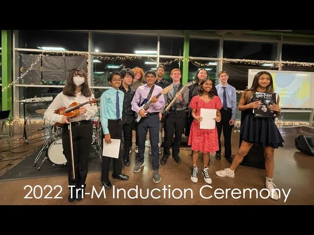 2022 Tri-M Music Honors Society Induction Ceremony