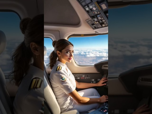 Pilot's View: Above the Clouds ✈️ #womeninaviation #femalepilot #shorts #pilot #aviationlovers