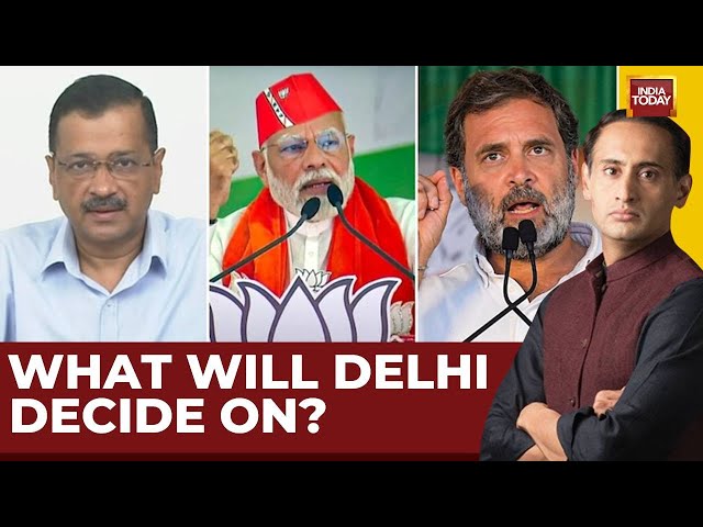 Delhi Election LIVE | Can AAP Retain Delhi Or Will BJP Repeat Maha, Haryana Show? | India Today LIVE