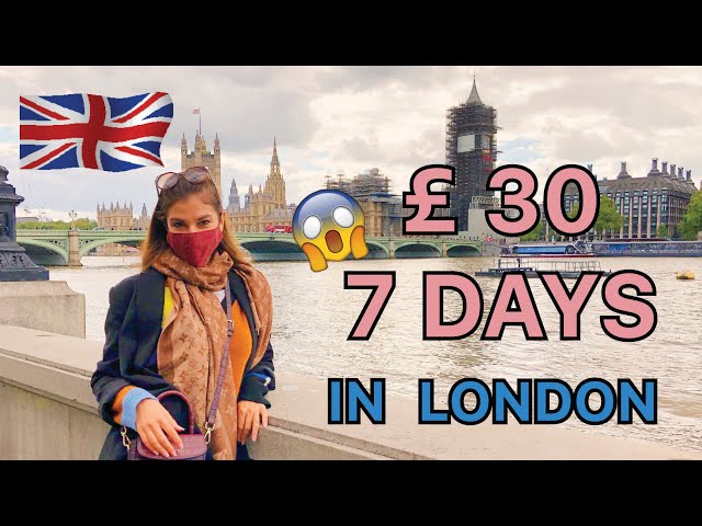 WHAT I SPEND IN A WEEK IN LONDON ? - on a budget in London