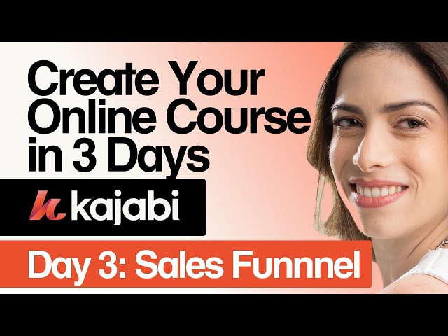 Set Up Checkout & Sales Pages in Kajabi | #Kajabi Step-by-Step Guide [Challenge: Day 3]