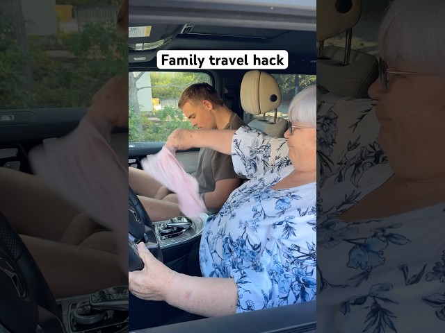 You’ve got to try this travel hack! 🤯 #funny #travel #prank #comedy