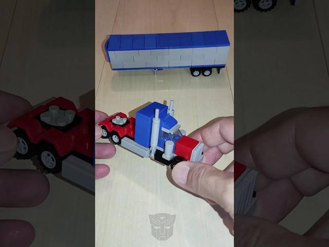 🚛 LEGO Optimus Prime Truck – The Legendary Autobot Leader! 🚛 #Shorts