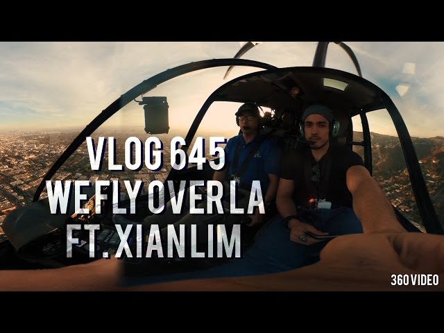 Vlog |645| We Fly Over LA | Ft. Xian Lim