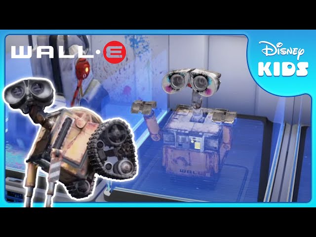 WALL-E's Funny Moments! 😂🤖 | WALL-E | Disney Kids