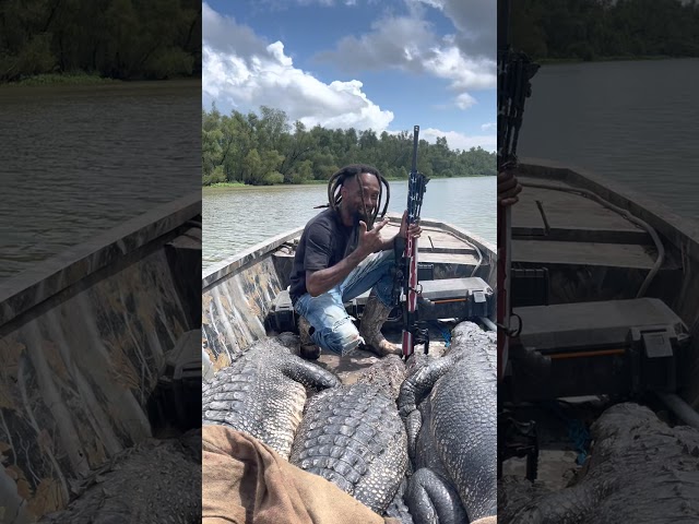 Black Rambo Aligator hunting 😱 on history channel swamp people season 13 episode 9