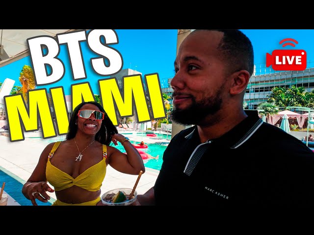 Miami BTS With Ashley Cash