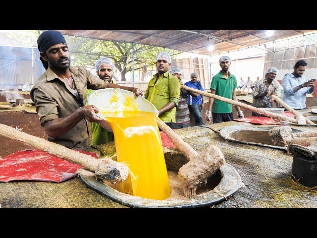 Indian Street Food of Hyderabad - Making HALEEM, SPICY Brain Curry + The BEST Street Food in India