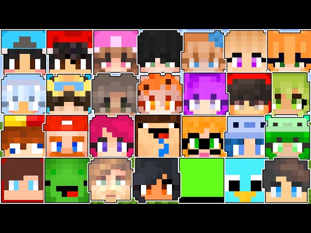 Omz and Roxy vs Cash and Nico vs Johnny and Marty vs Crazy Fan Girls in Minecraft