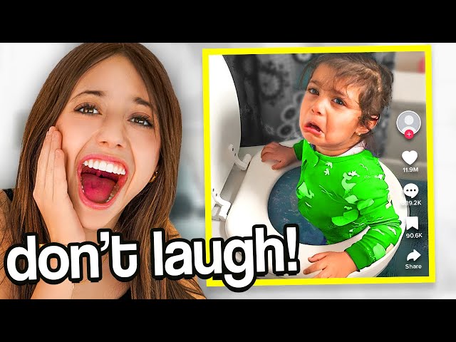 TRY NOT TO LAUGH TikTok Challenge **funny reaction**