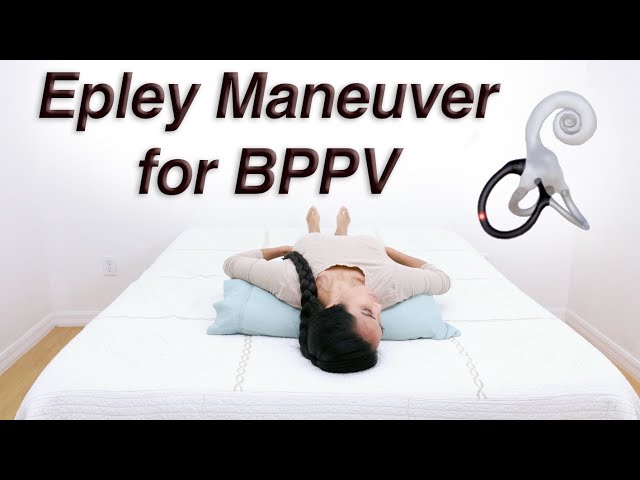 Epley Maneuver to Treat BPPV Dizziness (with Dix-Hallpike to Determine Which Side)