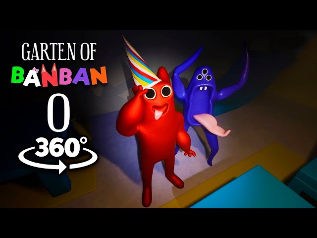 Garten of Banban 0 - 360° VR Animation (Official Teaser Trailer 4K)