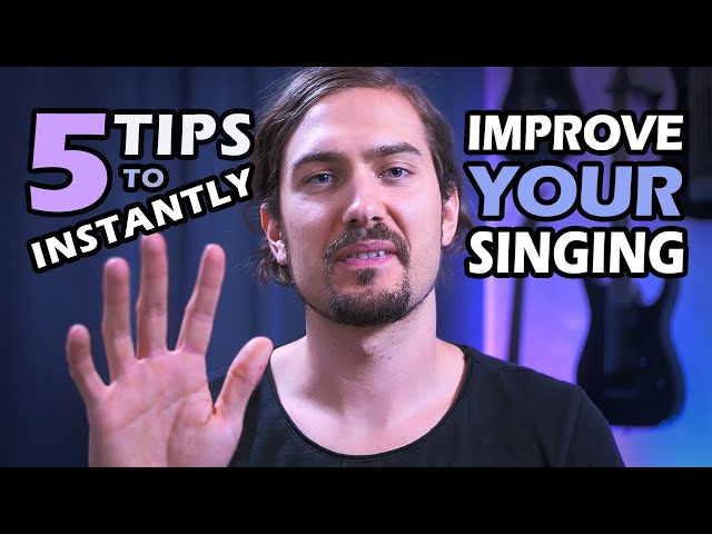 5 TIPS to INSTANTLY IMPROVE your SINGING [Sing better in 5 minutes]