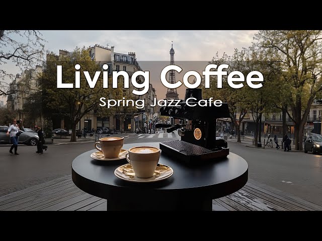 Living Coffee ~ January with Spring Jazz Cafe Music for Relaxation, Study & Work from Home 🎶🎷