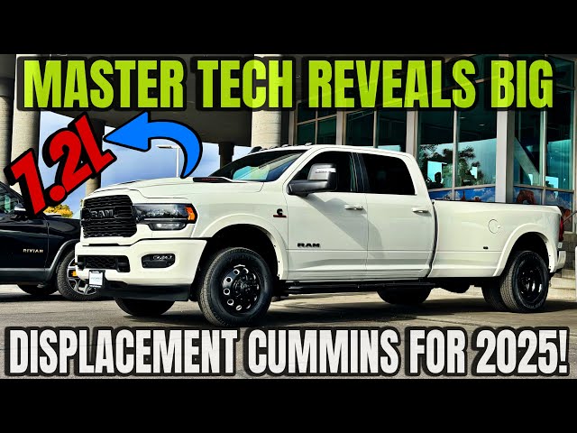 Master Tech Confirms Big Displacement 7.2L Cummins Coming In 2025! Will They Replace Roller Lifters?