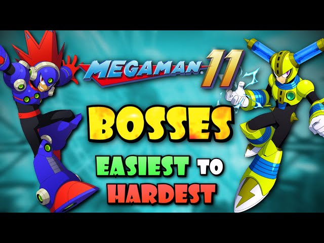 All Mega Man 11 Bosses Ranked from Easiest to Hardest