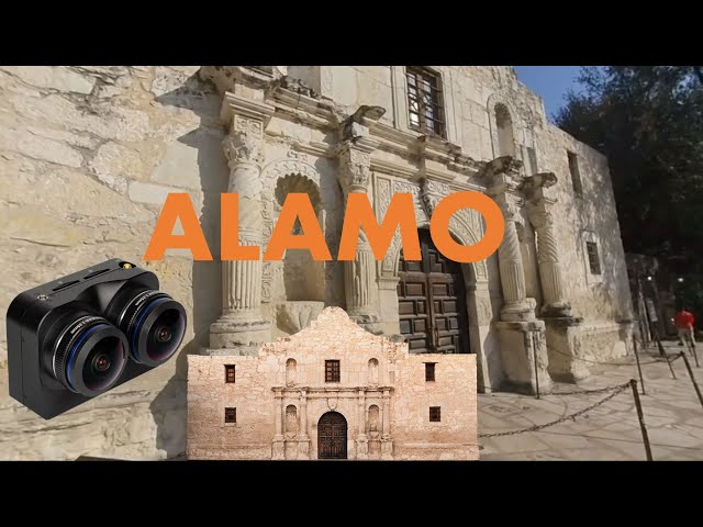 Alamo in VR 180 3D - San Antonio, TX  4k