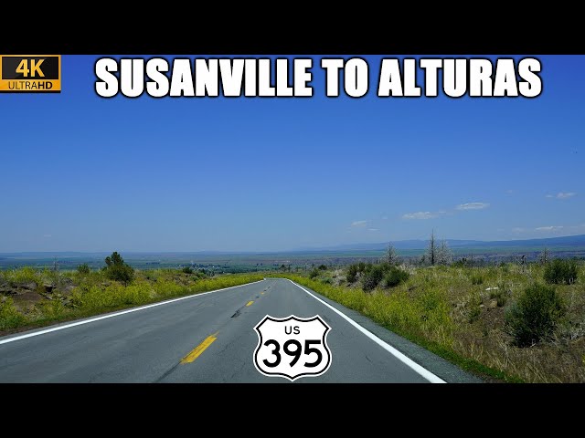 US-395 North: Susanville to Alturas, California | Driving Through California's Outback