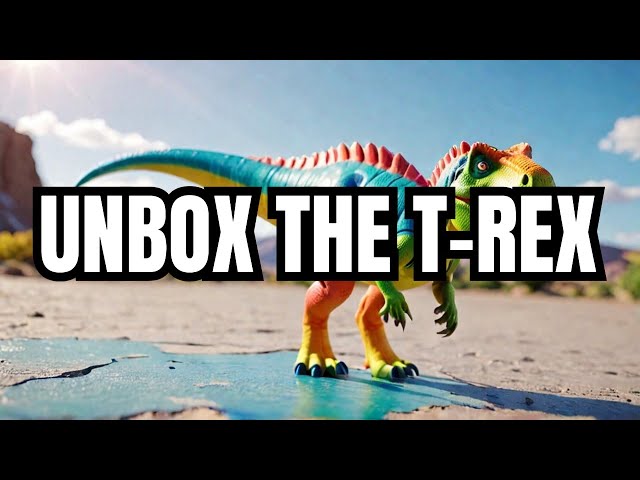 TREX TOY UNBOXING!