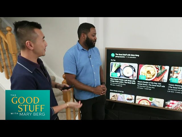 Winston Sih Surprises a Family with a New Tech Makeover | The Good Stuff with Mary Berg