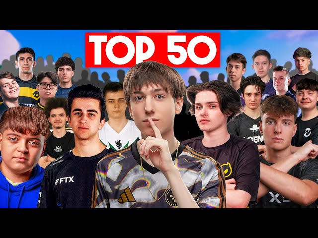 This Top 50 Fortnite Players of ALL TIME List is INSANE...