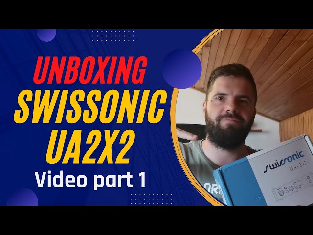 Swissonic 2x2 - Audio interface USB | Unboxing | Best cheap sound card? PART 1