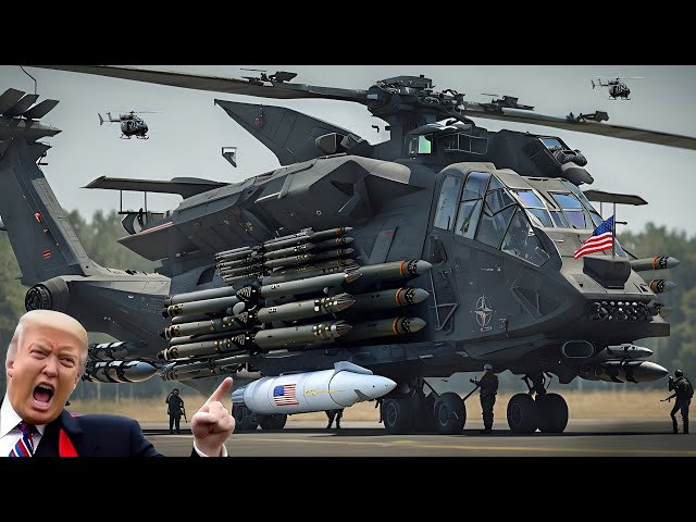 10 minutes ago! US UH-60 Black Hawk helicopters destroy major Russian military naval base