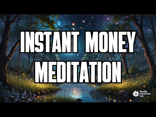 Manifest Abundance Fast! Try This Powerful Guided Meditation