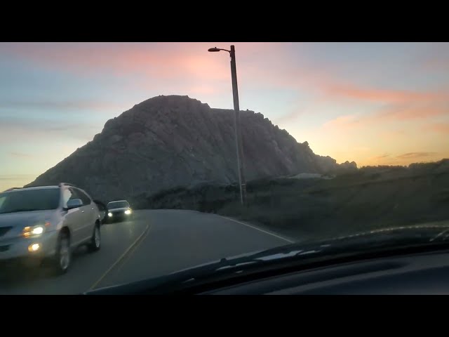 MORRO BAY FROM SUNRISE TO SUNSET