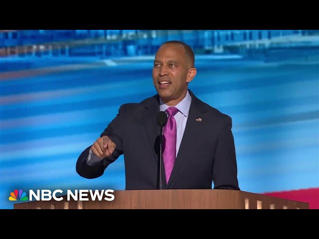 Hakeem Jeffries: Donald Trump is like an 'ex-boyfriend' we broke up with for a reason