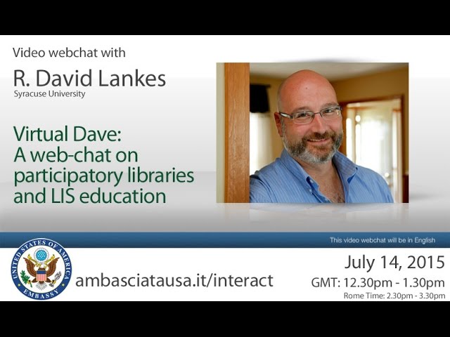 Virtual Dave: Participatory Libraries and LIS Education