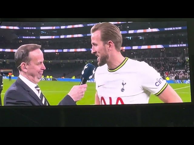 Harry Kane’s speech as he breaks Tottenhams all time goal scorer record