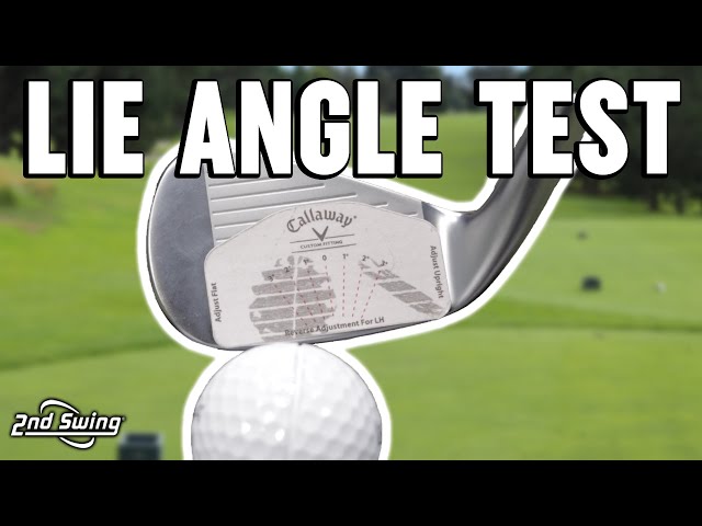 Unexpected Golf Lie Angle Test For Irons | Using Static Measurements For An Inconsistent Swing