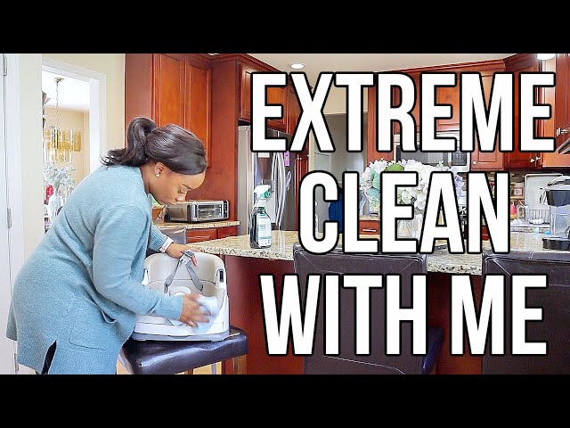 EXTREME WHOLE HOUSE ALL DAY CLEAN WITH ME! ULTIMATE CLEANING MOTIVATION | WORKING MOM HOUSE CLEANING