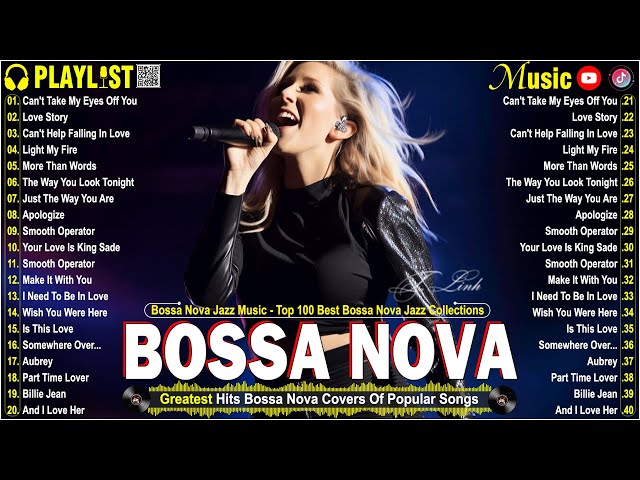 Bossa Nova Jazz 2025 🎷 Chill and Relaxing Songs 🌴 Most Popular Covers