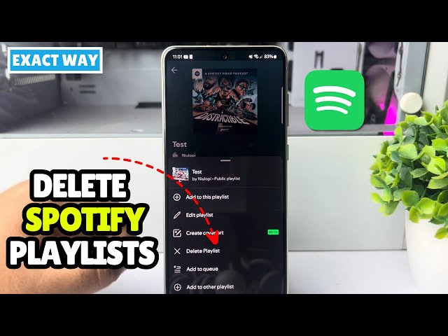 How to Delete Playlists in Spotify!