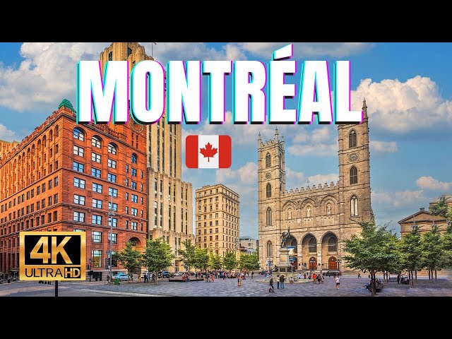 🇨🇦 Montreal, Canada Walking Tour - Old Montreal [4K Ultra HDR/60fps]