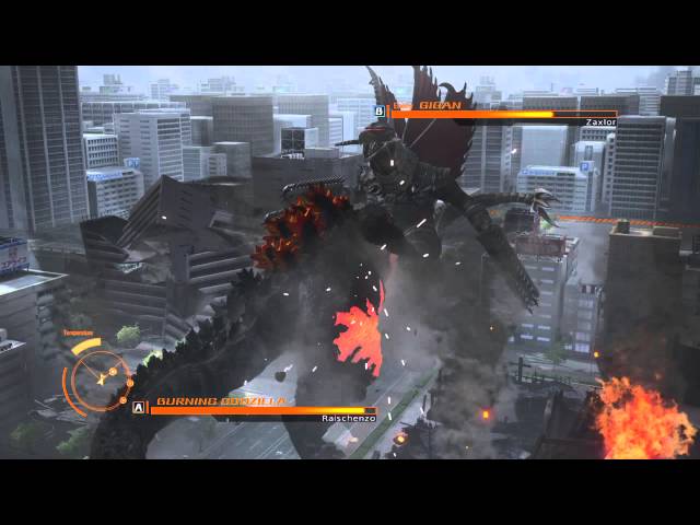 Burning Godzilla vs Gigan