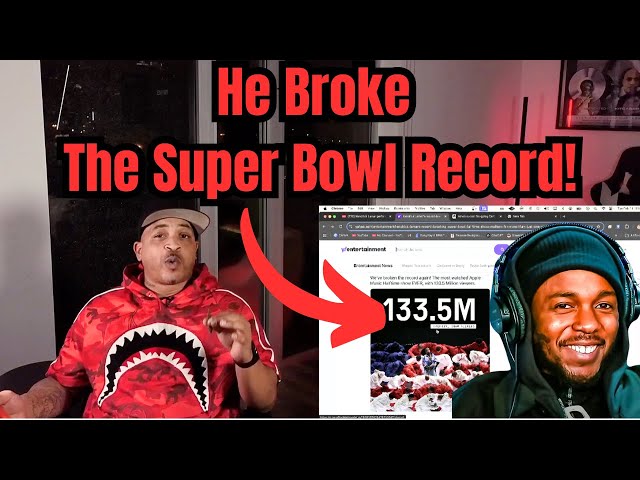 Numbers Don't LIE! 😳😳 | Kendrick Lamar Breaks Super Bowl Record