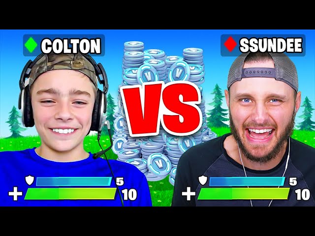 1v1 vs My SON in Fortnite! (For Loot)