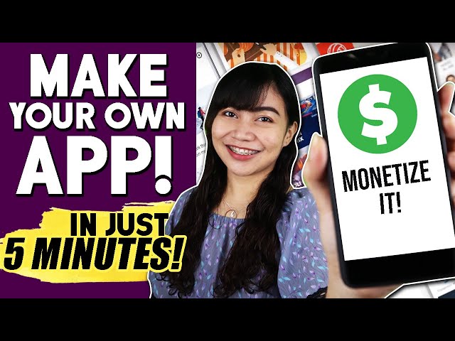 How to MAKE YOUR OWN APP in just 5 MINUTES | No Coding Required | Andromo