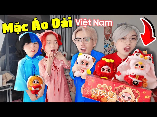 Kai Sim Phong Sam Mặc ÁO DÀI Khui Baby Three TẾT 2025 ra 2 Secert CỰC HIẾM 😎