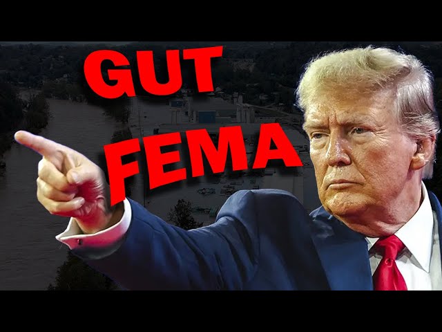 Trump Gets it Right, It's Time to SHUT DOWN FEMA