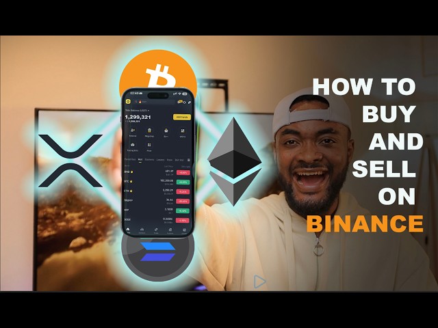 How to Buy & Sell Bitcoin/Crypto in 2025 on Binance for Beginners - Tutorial