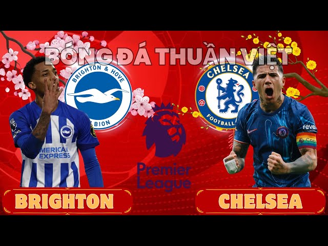 QUYẾT TÂM ĐÒI NỢ: BRIGHTON vs CHELSEA - 03:00 NGÀY 15/02/2025 | VÒNG 25 NGOẠI HẠNG ANH