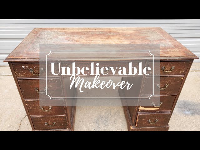 Trash To Treasure | Desk Makeover