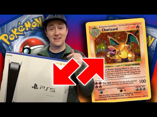 I traded my PS5 for Pokémon Cards!